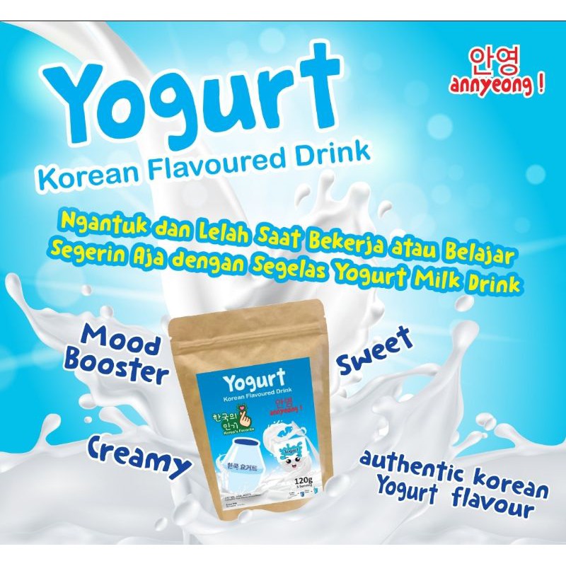 

Milk Drink Korean Flavored rasa Yogurt
