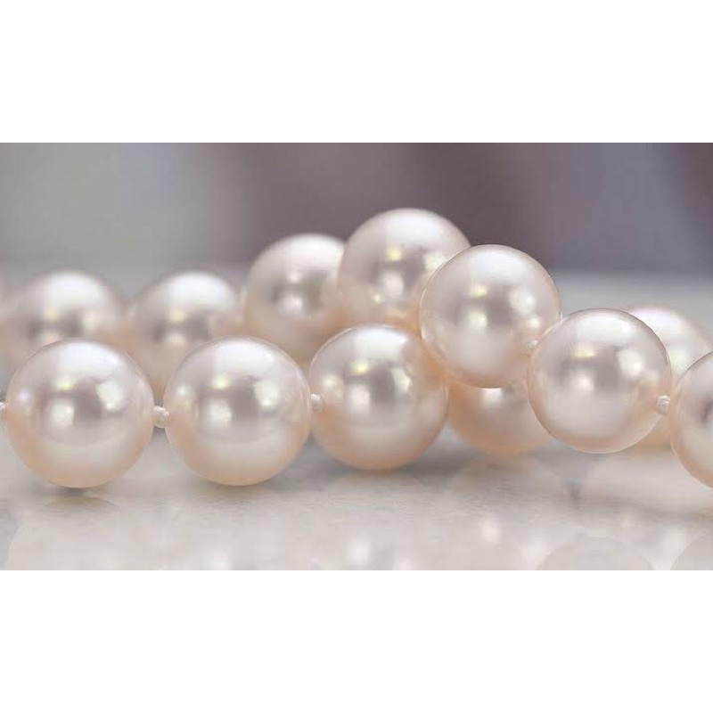 Aksesoris Mutiara Pearls Tanpa Lubang - 8mm