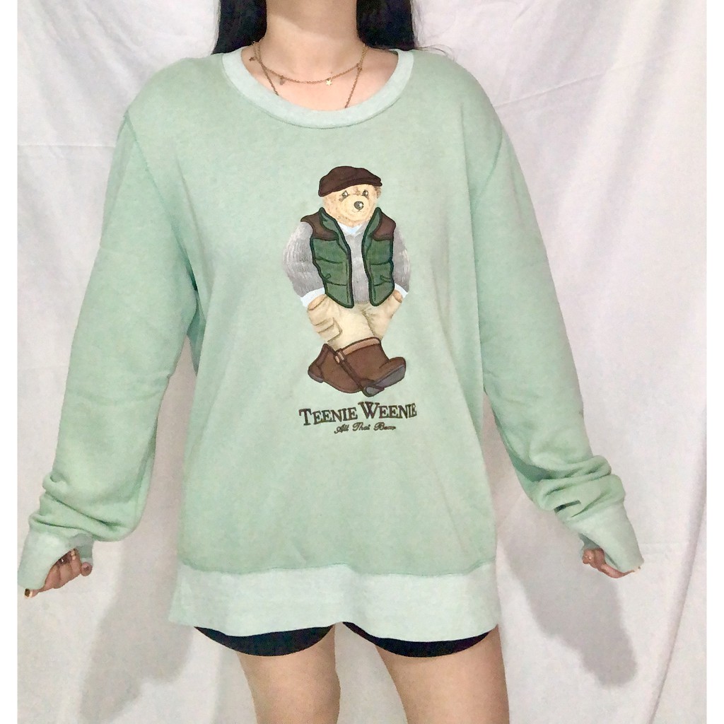 Teenie weenie bear crewneck tosca