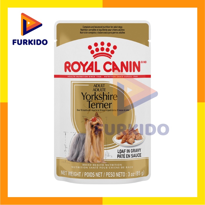 Royal Canin Wet Food Yorkshire 85 Gr / Dog Food