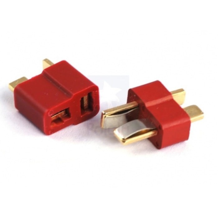 konektor baterai Sepasang Deans Connector T Plug Baterai Male - Female