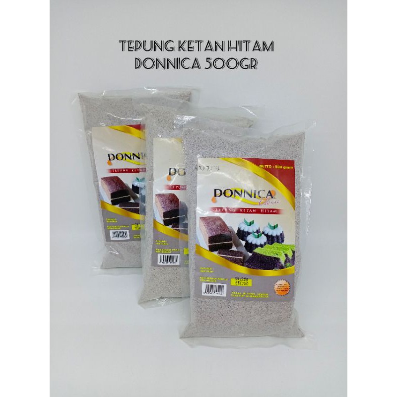 

Donnica tepung ketan hitam 500gr