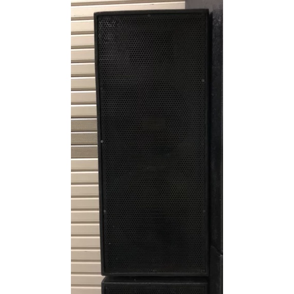 ( JUAL 2 BUAH ) box speaker 12 inch dobel model trapesium long throw