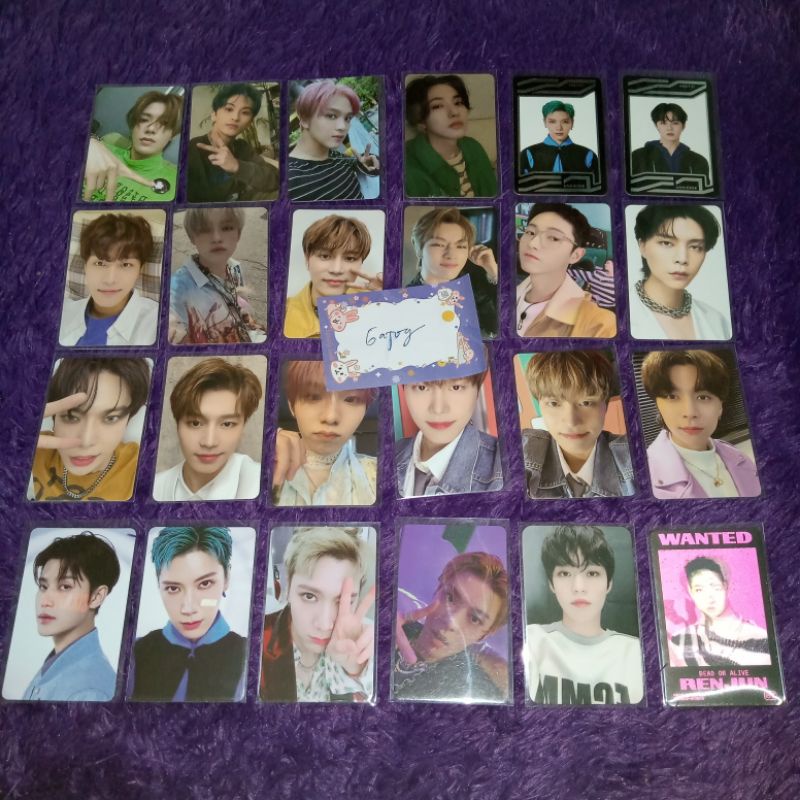clearance sale photocard NCT renjun taeil ten renjun haechan shotaro sungchan doyoung yuta chenle ma