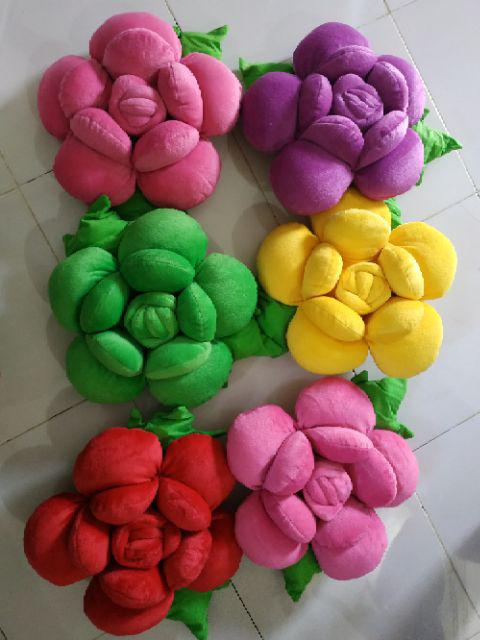 Grosir Bantal Bunga Mawar Murah