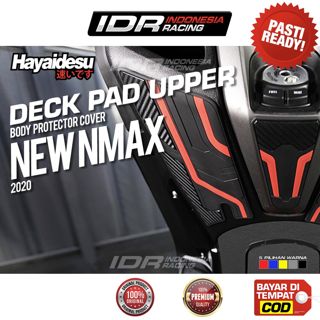 Deck Pad Upper New NMAX 2020 Kiri Kanan Body Protector Yamaha Hayaidesu