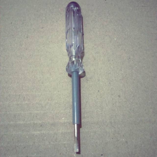 Obeng tespen listrik mini kecil