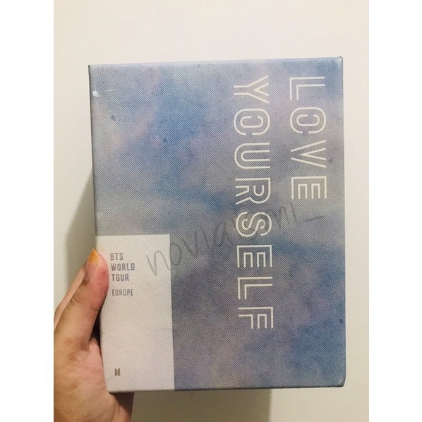 DVD BTS LOVE YOURSELF EUROPE (minus PC)