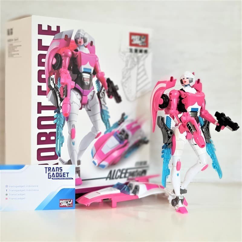 WeiJiang Transformers Arcee - Robot Force Alcee Support Fighters