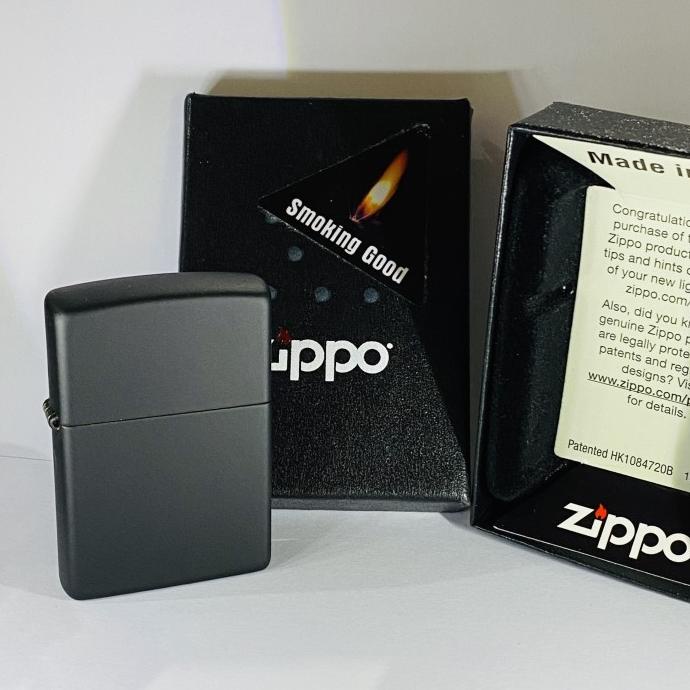 Zippo Black Matte 218