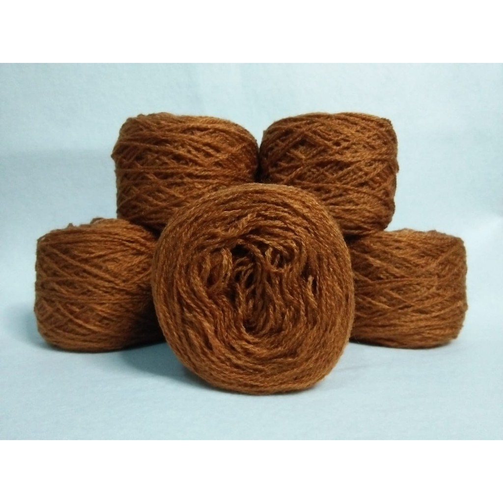 Benang wol rajut lembut tebal besar murah (20 ram) warna warni