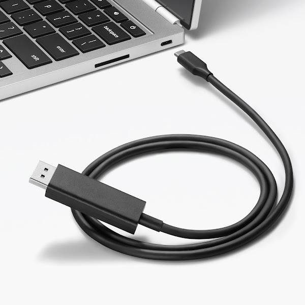 NYK USB C to Display Port Cable Type-C (Thunderbolt 3) to DP Adapter 4K 1.8M