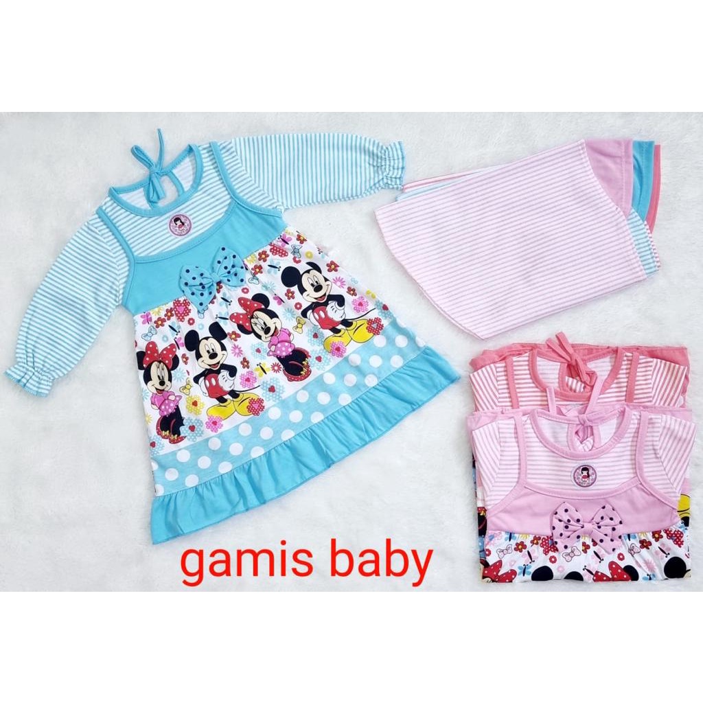COD / Bayar Di Tempat / Setelan Anak / Set Pakaian Anak Perempuan / Baju Bayi / Baju Kodok Anak / Ba