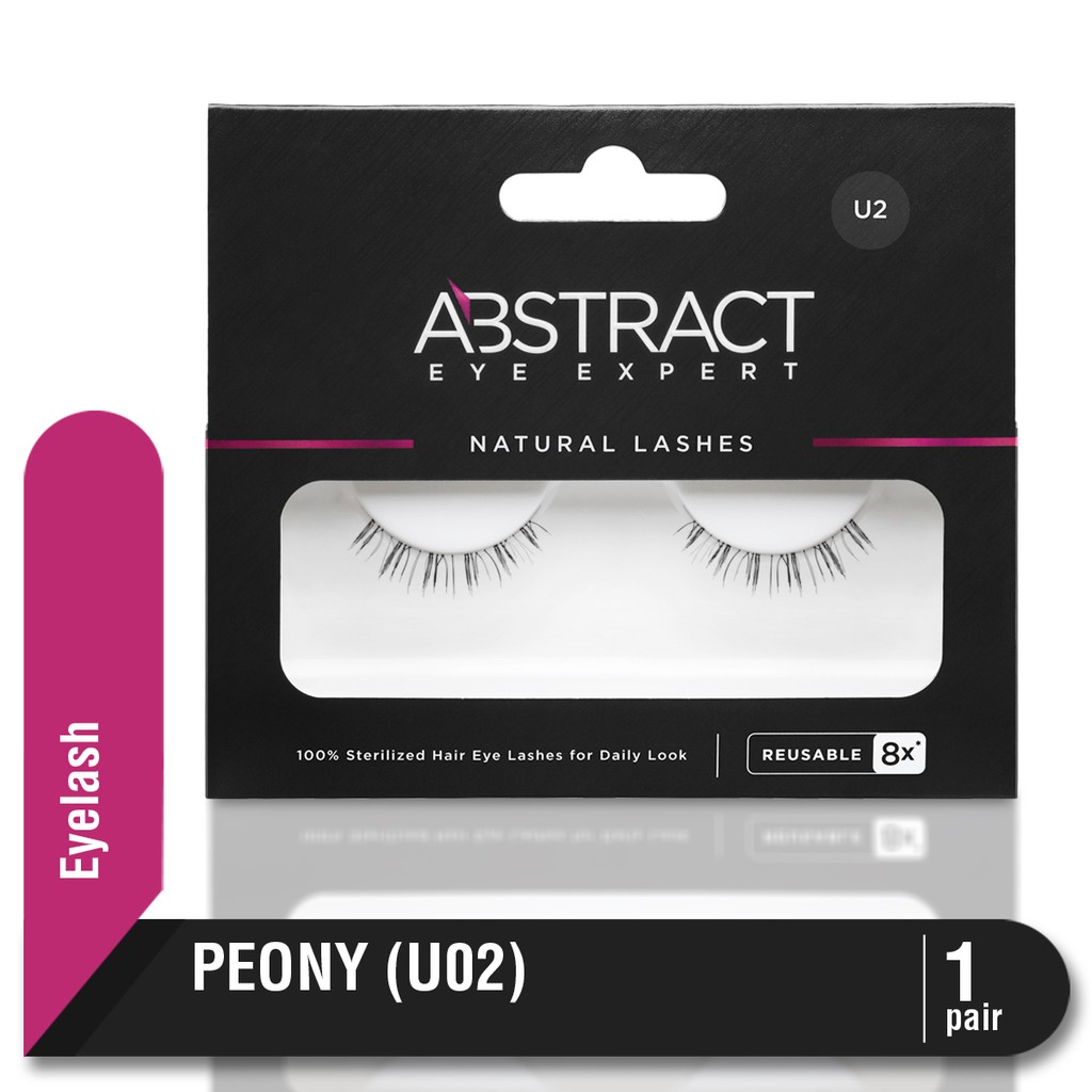 Abstract Eyelash Natural U02 Peony