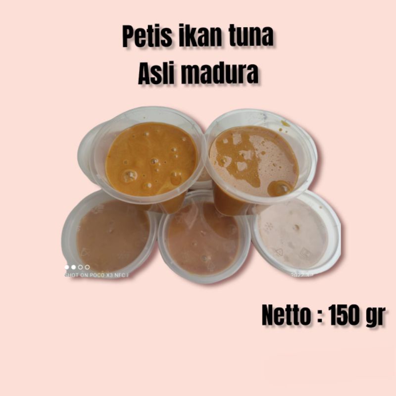 

petis Madura ikan tuna super murah kemasan 150gr