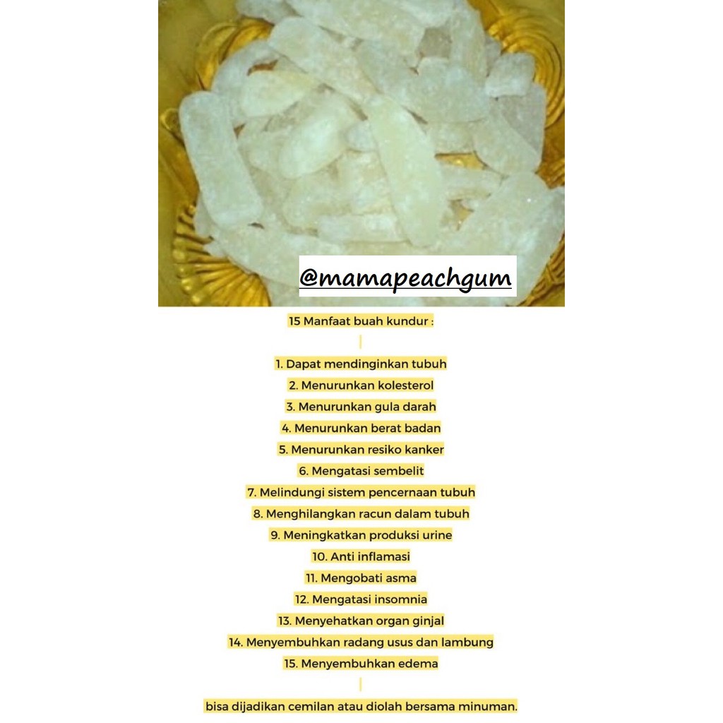 Kundur 50gr / dried winter melon