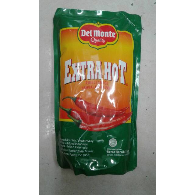 

Delmonte sambal extrahot 1 kg