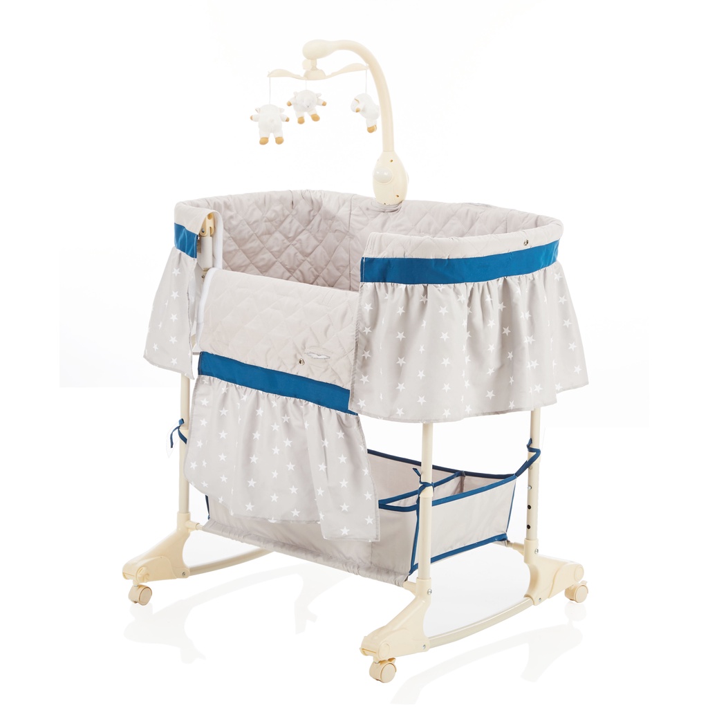 Baby Bassinet +  Rocker Bassinet Ayunan Bayi Bouncer Baby Bed Adjustable Baby Bassinet 4in1 PL501 Maribel