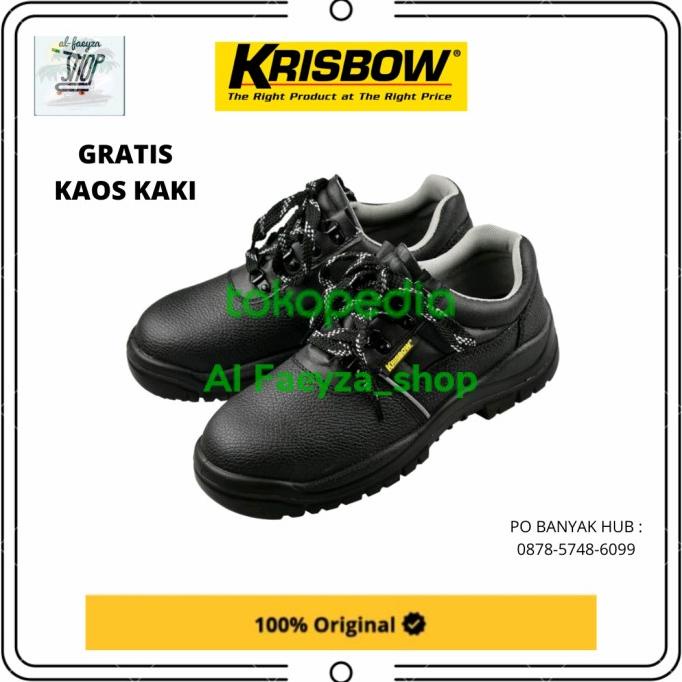 ORIGINAL KRISBOW Safety Sepatu / Sepatu Pengaman / Arrow 4 Inc