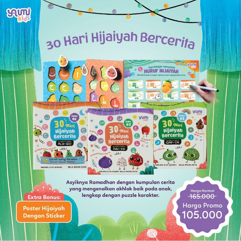 30 Hari Hijaiyah Bercerita by Yaummi Kids