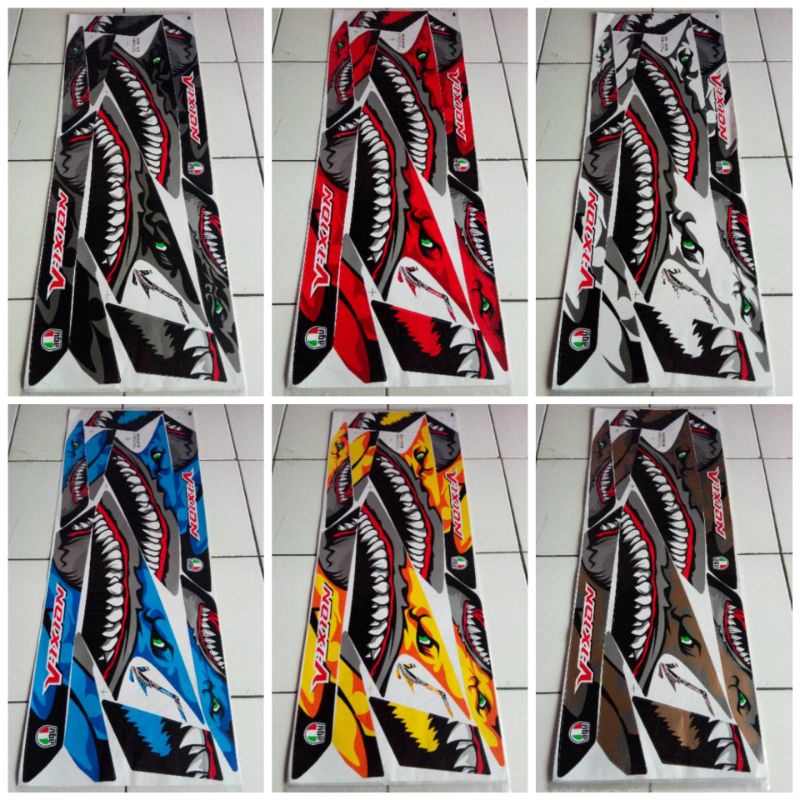 Striping Stiker Lis Variasi Motor Yamaha All New Vixion - Vixion R 155 - Shark