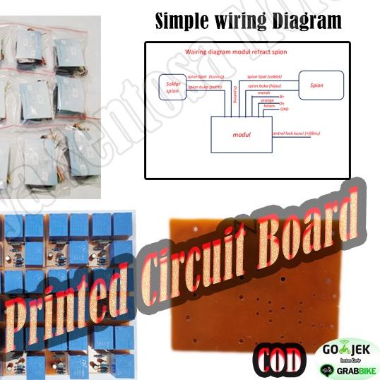 ➺ Modul Retract Spion Mobil Universal Atau Modul Otomatis Spion Mobil Universal  Auto folding mirro