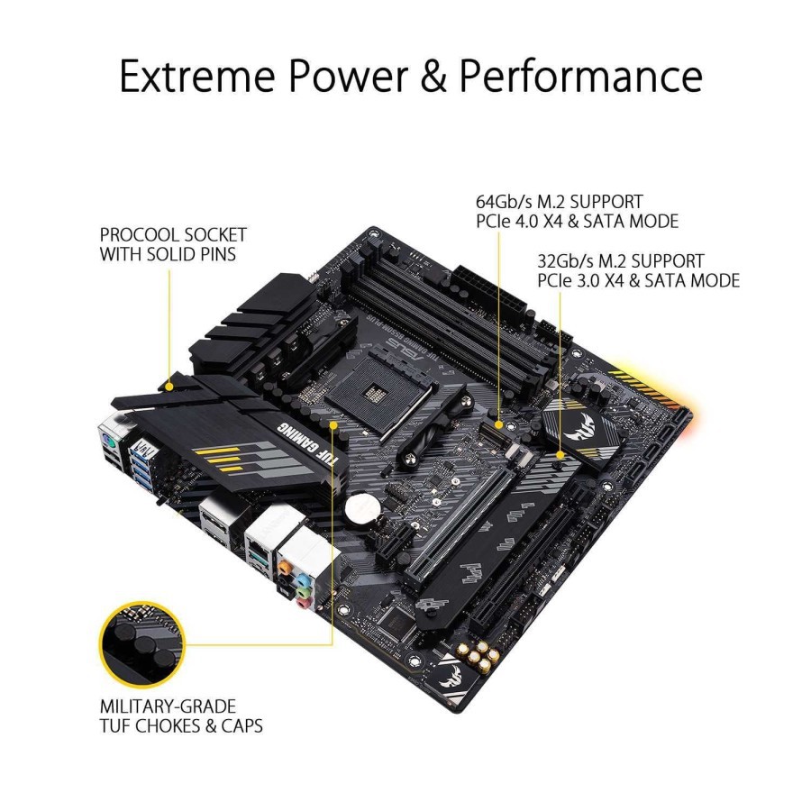 ASUS TUF B550M Plus Gaming (Socket AM4)