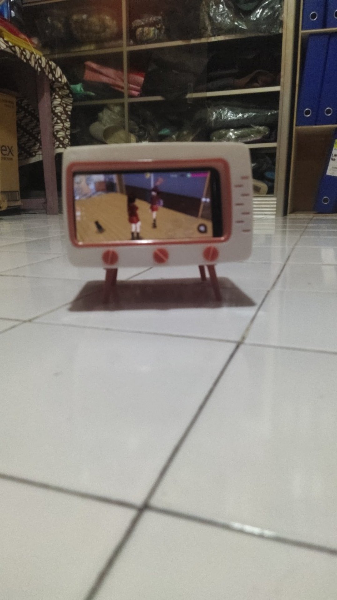 Tempat Kotak Tisu Tv Stand Hp Holder