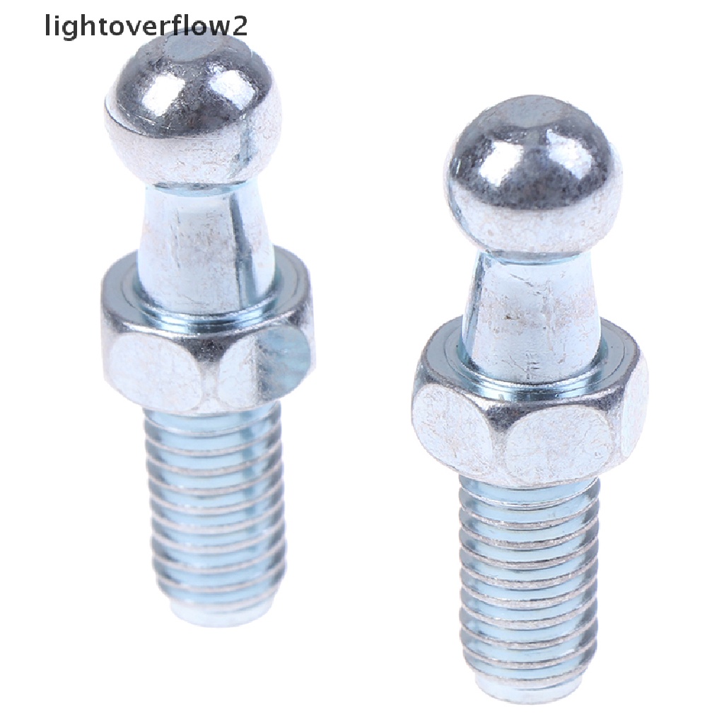 (lightoverflow2) 2pcs Pin Sambungan Kap Mesin Mobil M8 10mm GSF47
