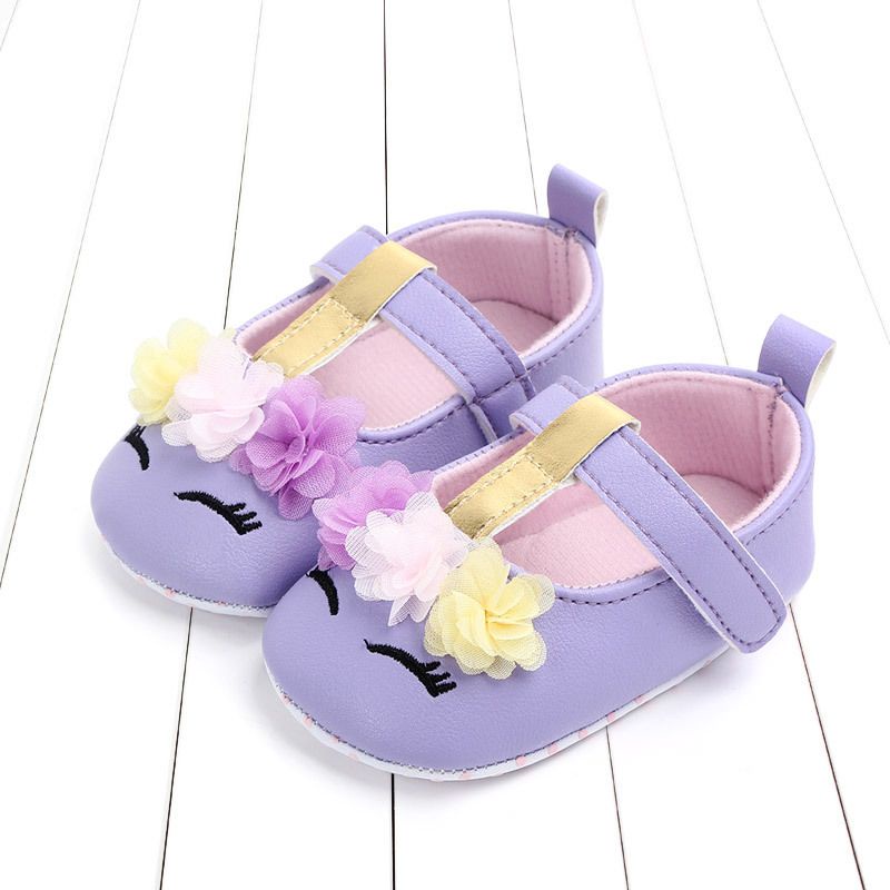 [ 0 - 18 bulan ] Sepatu prewalker pesta unicorn anak perempuan import cocok untuk ulangtahun