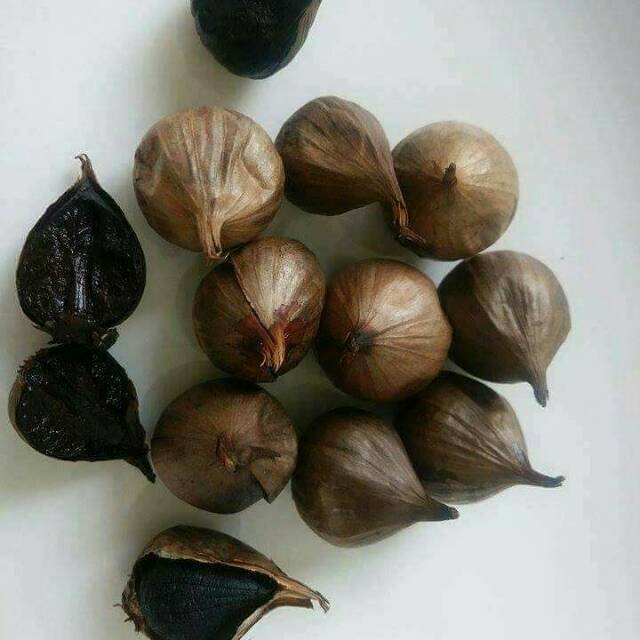 

Bawang hitam paket tester black garlic isi 5 butir