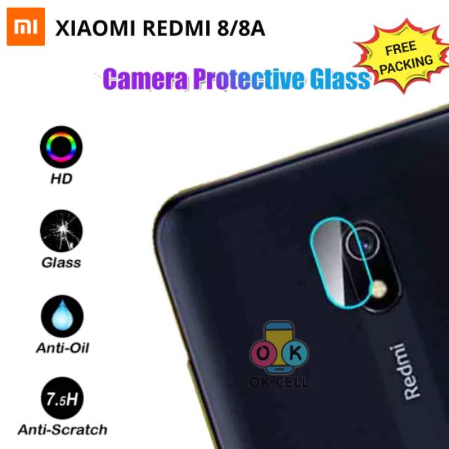 Tempered Glass Lens Camera Xiaomi 8.8A Tg Anti Gores Kamera Belakang pelindung Kaca Kamera Premium