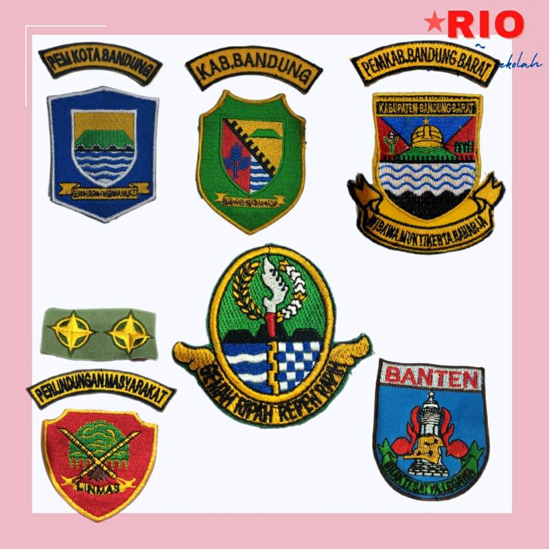 ATRIBUT  LAMBANG ASN. /PNS BORDEL kota/kab PROVINSI JABAR/banten