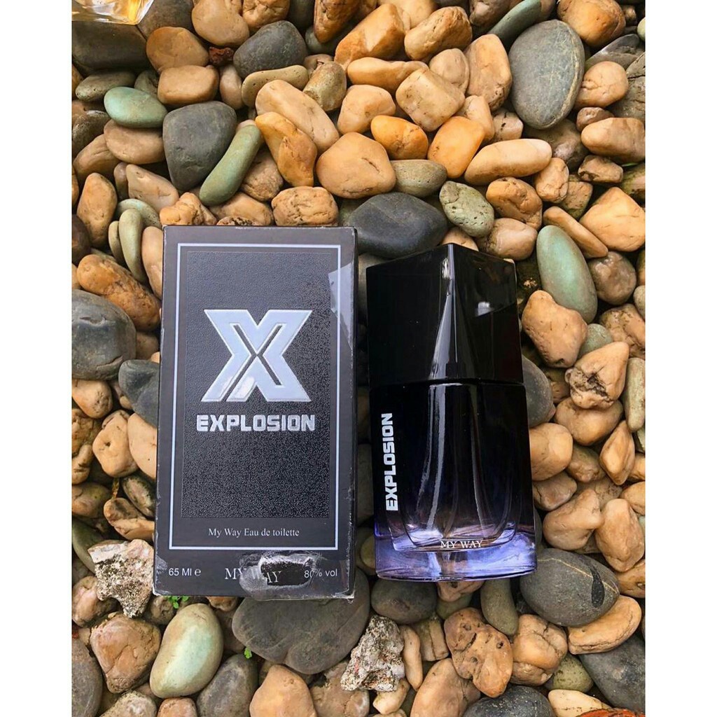 BEST PRODUCT  explosion body spray maskulin cowok pria explosion eau de toilette my way - Paling Dic