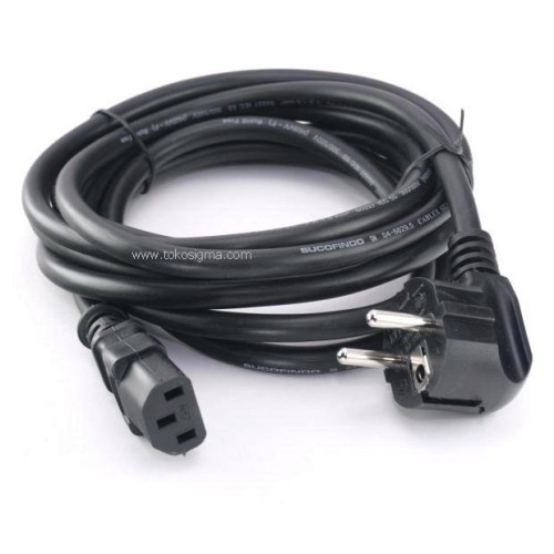 Kabel Power Computer CPU PC Monitor Magic Com Tebal Good Quality 1,8M