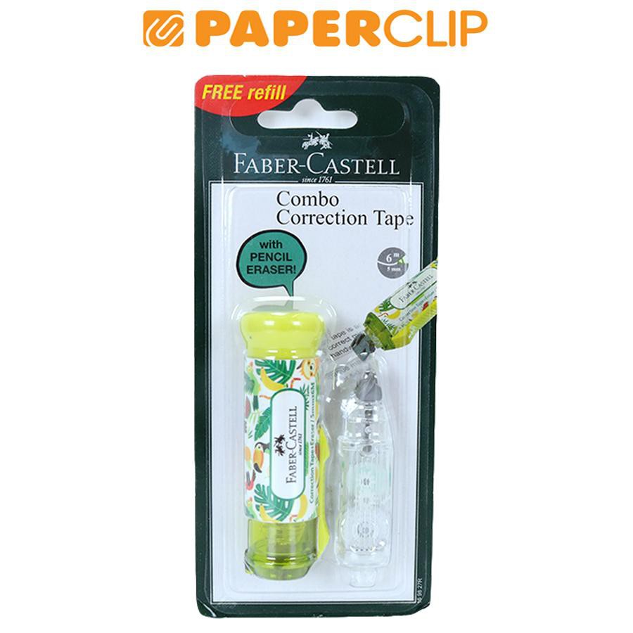 

CORRECTION TAPE FABER CASTELL 169827R YELLOW