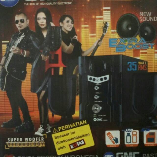 Speaker active GMC 888D2 EXTRA BOOST