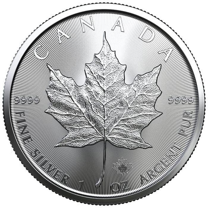 Koin Perak 2020 Canada Silver Maple 1 oz Silver Coin