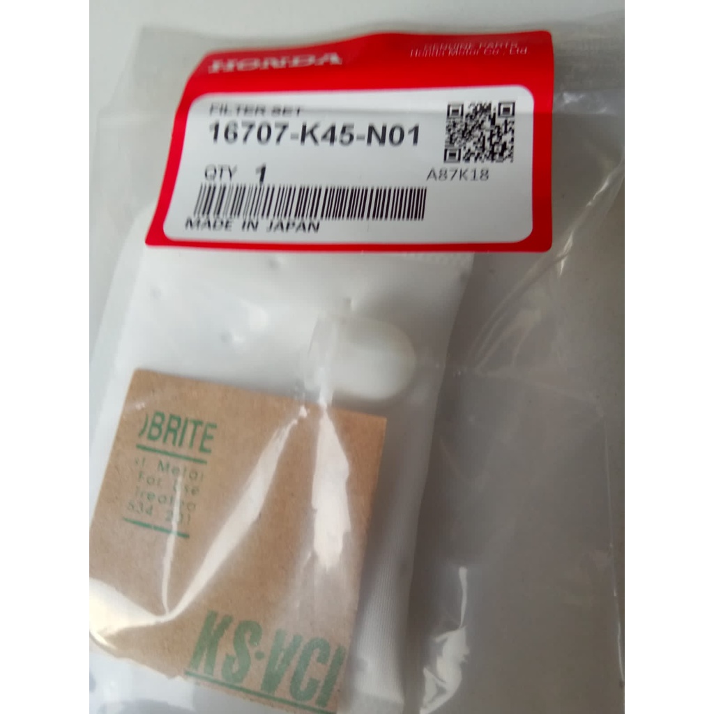 16707-K45-N01 Filter Fuel Pump CB150R LED CRF 150 Made In JAPAN 16707-K45-N01