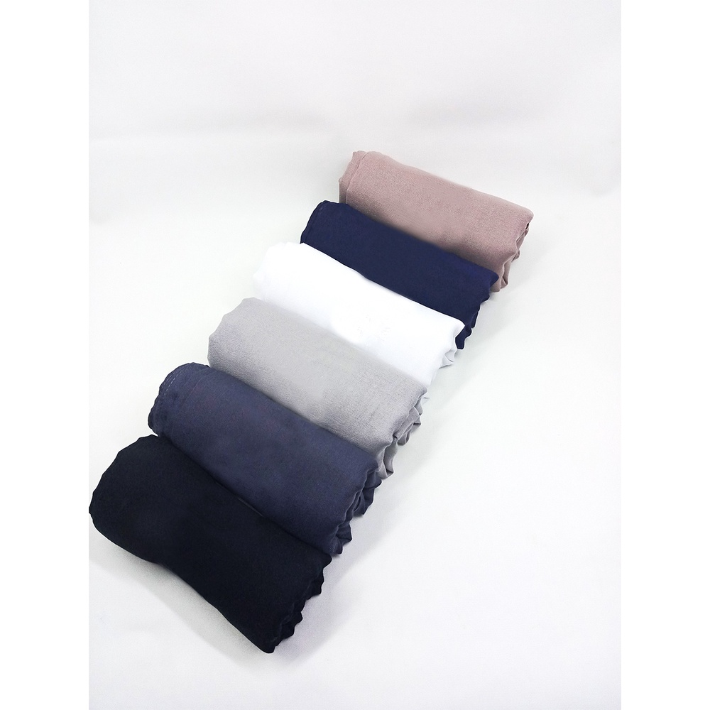 Hijab segi empat paris premium warna warni paling laku