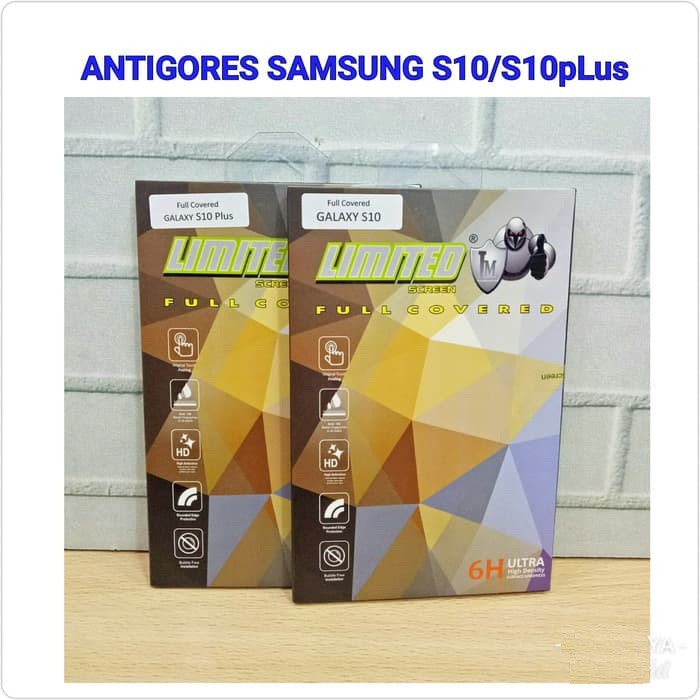 Samsung Galaxy S8 S8 Plus S9 S9 Plus S10 S20 S21 S21 PLUS S22 ULTRA S23 ULTRA Plus Anti Gores Full screen guard limited