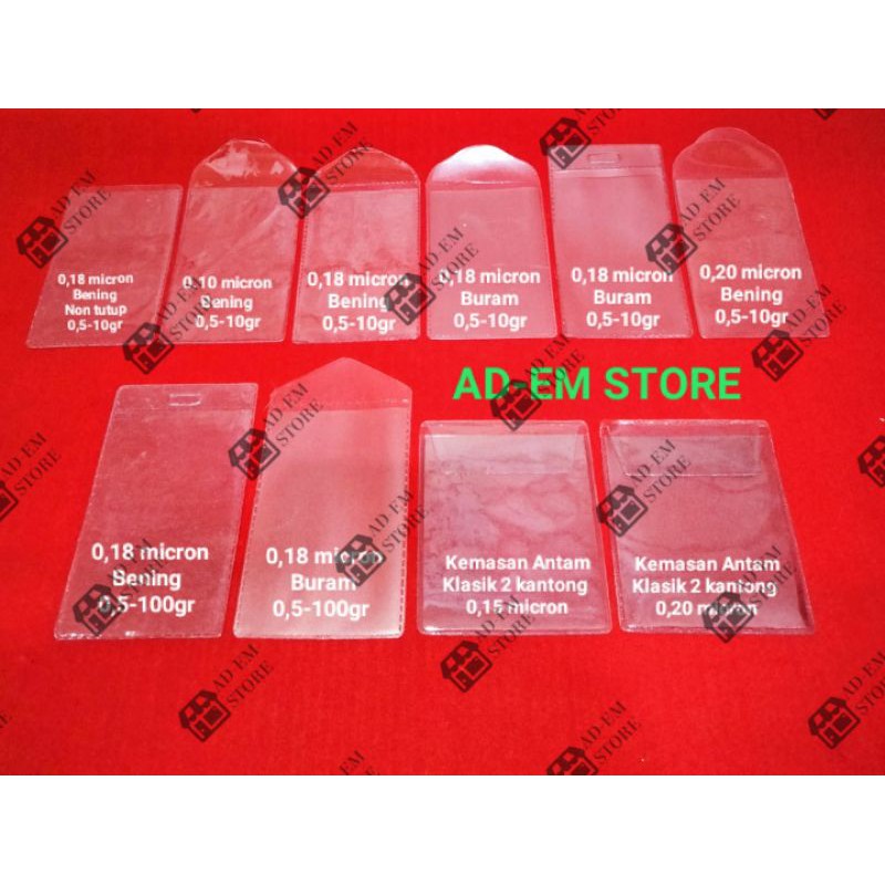 

Plastik pelindung logam mulia kemasan press (10PCS)