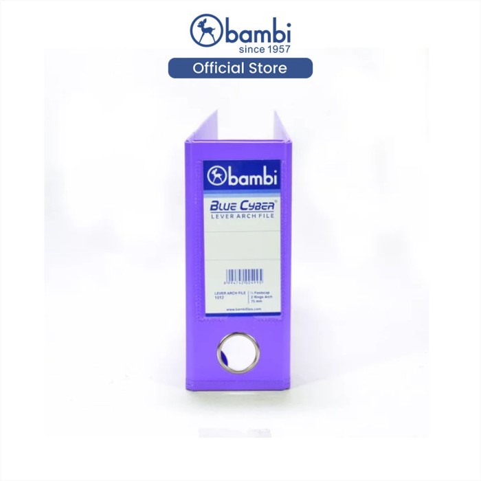 

Hemat Bambi Ordner Laf Voucher 1012 - 20 Pastel Purple Diskon