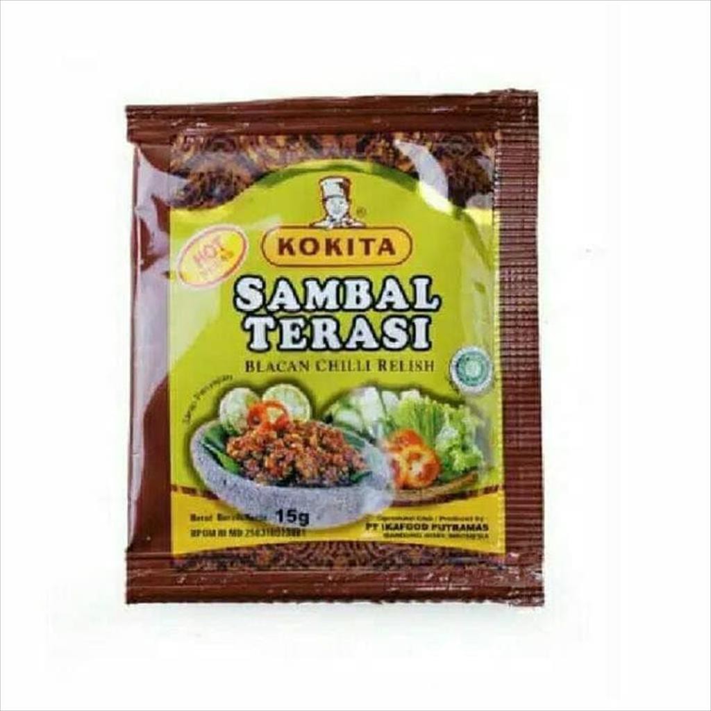 

KOKITA Sambal Terasi Sachet 15gr x 10 PCS