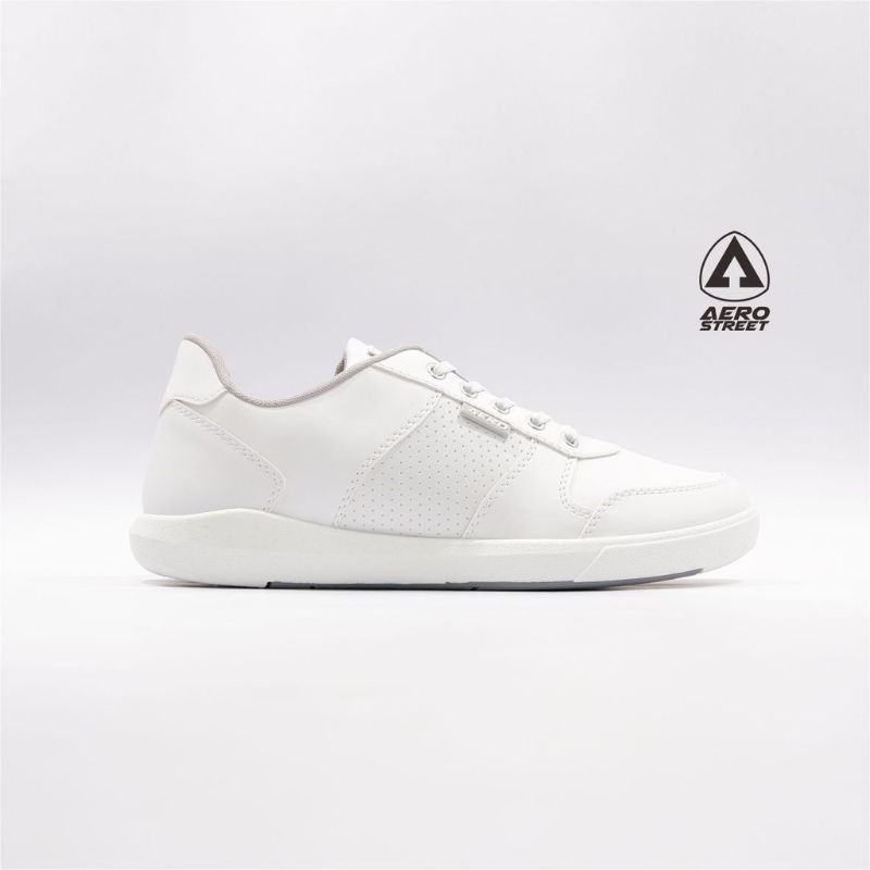 Aerostreet 40 - 43 Evander Putih - Evander White Sepatu Sneakers Casual Sport