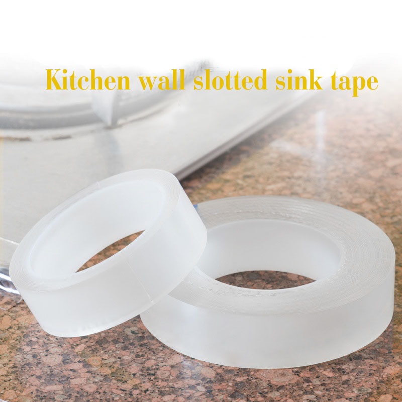 Lakban Dapur Waterproof Bening Kitchen Sink Seal Tape 3 Meter