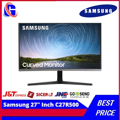 Monitor Samsung 27&quot; Inch C27R500 Curved FHD LED FREESYNC | C27R500FHE - Garansi Resmi