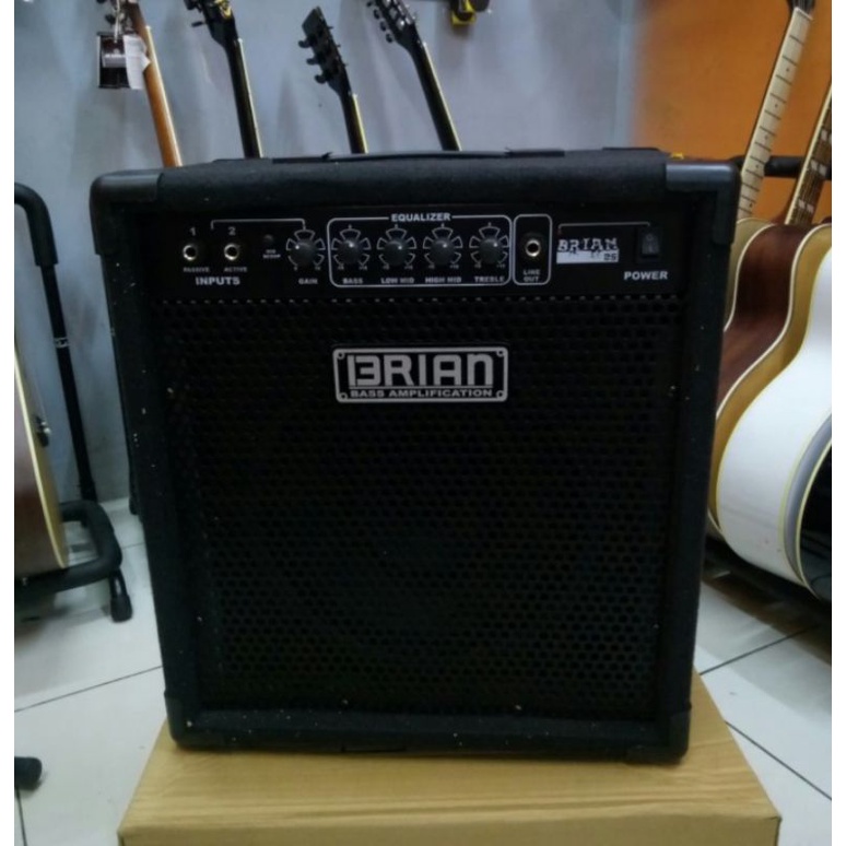 BRIAN ampli gitar &amp; Bass 10 inch 2 input
