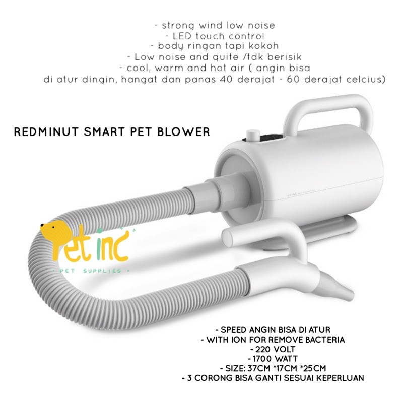 Smart pet blower