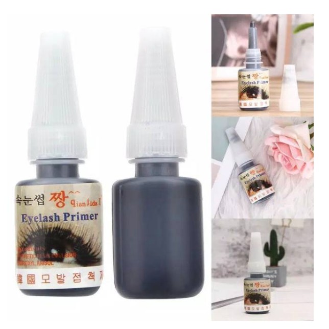 QIANSIDA / GLUE PRIMER EYELASH EXTENTION glue lem bulu mata eyelash extension the silk gum element glues to match